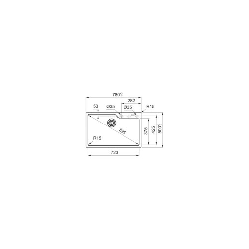 Мойка Franke 114.0634.793/ Мойка Franke UBG 610-72 3,5