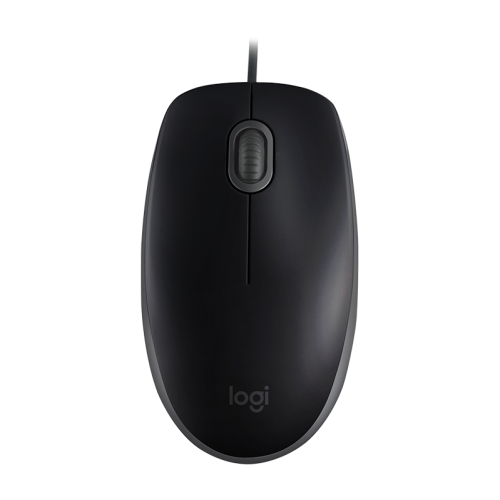 Мышь/ Logitech  Mouse B110 Silent USB Black