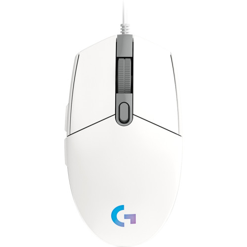 Мышь/ Logitech Mouse G102 LightSync White Gaming