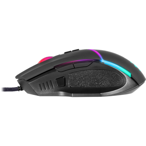 Defender Проводная игровая мышь Warfame GM-880L RGB,8кнопок,12800dpi