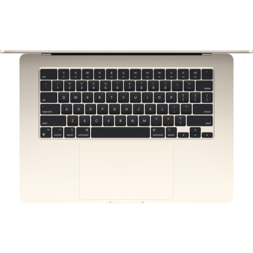 Ноутбук Apple/ 15-inch MacBook Air: Apple M3 with 8-core CPU, 10-core GPU/16GB/512GB SSD - Starlight/RU