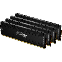 Память оперативная/ Kingston 128GB 3600MHz DDR4 CL18 DIMM (Kit of 4) FURY Renegade Black