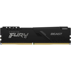 Память оперативная/ Kingston 4GB 3200MHz DDR4 CL16 DIMM FURY Beast Black