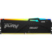 Память оперативная/ Kingston 16GB 6000MT/s DDR5 CL40 DIMM (Kit of 2) FURY Beast RGB