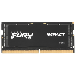 Память оперативная/ Kingston 64GB 5600MT/s  DDR5 CL40 SODIMM (Kit of 2) FURY Impact PnP