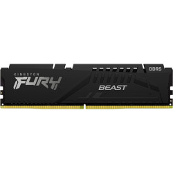 Память оперативная/ Kingston 16GB 5600MHz DDR5 CL40 DIMM FURY Beast Black