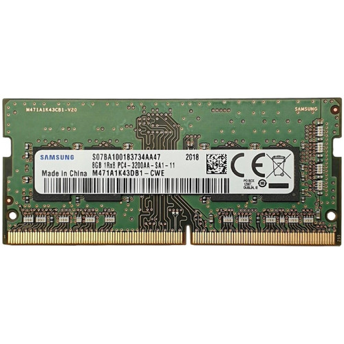 Память оперативная/ Samsung DDR4 8GB UNB SODIMM 3200, 1.2V