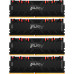 Память оперативная/ Kingston 64GB3200MHz DDR4 CL16DIMM (Kit of4)1Gx8 FURYRenegadeRGB