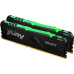 Память оперативная/ Kingston 16GB 3733MHz DDR4 CL19 DIMM (Kit of 2) FURY Beast RGB