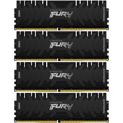 Память оперативная/ Kingston 128GB3200MHz DDR4 CL16DIMM (Kit of4)FURYRenegadeBlack