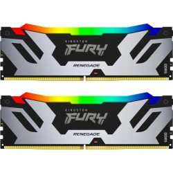 Память оперативная/ Kingston 32GB 6000MT/s DDR5 CL32 DIMM (Kit of 2) FURY Renegade RGB XMP