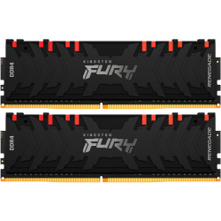 Память оперативная/ Kingston 64GB 3600MHz DDR4 CL18 DIMM (Kit of 2) FURY Renegade RGB