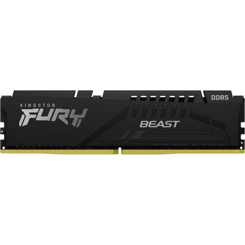 Память оперативная/ Kingston 32GB 5200MT/s DDR5 CL40 DIMM FURY Beast Black XMP