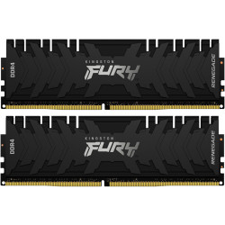 Память оперативная/ Kingston 16GB2666MHz DDR4 CL13DIMM (Kit of 2)FURYRenegadeBlack