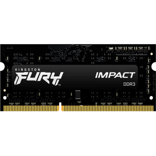 Память оперативная/ Kingston 4GB 1866MHz DDR3LCL11SODIMM1.35VFURYImpact