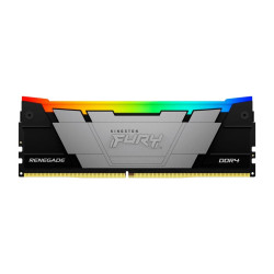 Память оперативная/ Kingston 32GB3200MT/s DDR4 CL16DIMM (Kit of 2)1Gx8 FURYRenegadeRGB