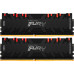 Память оперативная/ Kingston 64GB3200MHz DDR4 CL16DIMM (Kit of 2)FURYRenegadeRGB