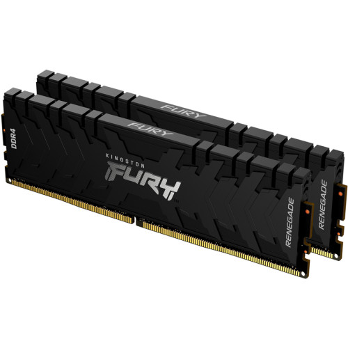 Память оперативная/ Kingston 16GB3200MHz DDR4 CL16DIMM (Kit of 2)FURYRenegadeBlack