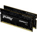 Память оперативная/ Kingston 8GB 1866MHz DDR3LCL11SODIMM(Kit of 2)1.35VFURYImpact