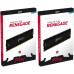 Память оперативная/ Kingston 64GB3600MHz DDR4 CL16DIMM (Kit of4)1Gx8 FURYRenegadeBlack