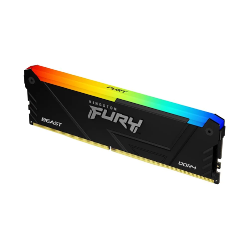 Память оперативная/ Kingston 16GB 3200MT/s DDR4 CL16 DIMM FURY Beast RGB