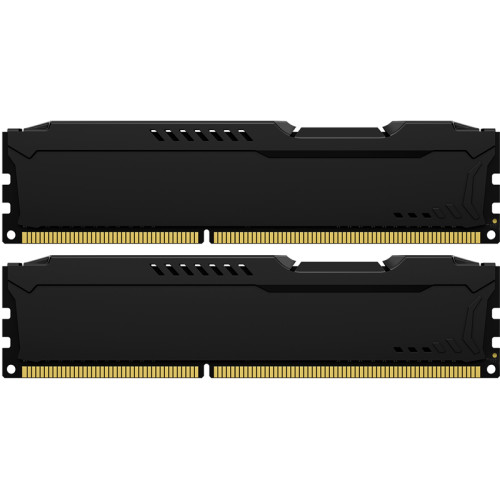 Память оперативная/ Kingston 8GB 1866MHz DDR3 CL10 DIMM(Kit of 2)FURYBeastBlack