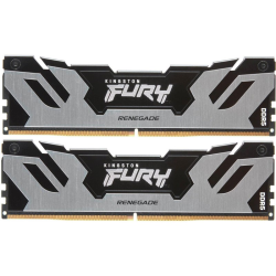 Память оперативная/ Kingston 32GB 7200MT/s DDR5 CL38 DIMM (Kit of 2) FURY Renegade Silver XMP