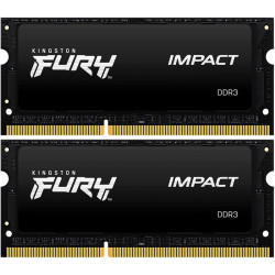 Память оперативная/ Kingston 16GB 1866MHz DDR3LCL11SODIMM(Kit of 2)1.35VFURYImpact