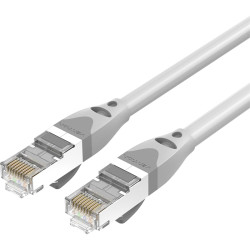 Патч-корд Vention прямой SFTP cat.6A, RJ45 - 2м. Серый