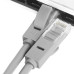 Greenconnect Патч-корд прямой 0.5m UTP кат.6, серый, 24 AWG, литой, GCR-LNC603-0.5m, ethernet high speed, RJ45, T568B