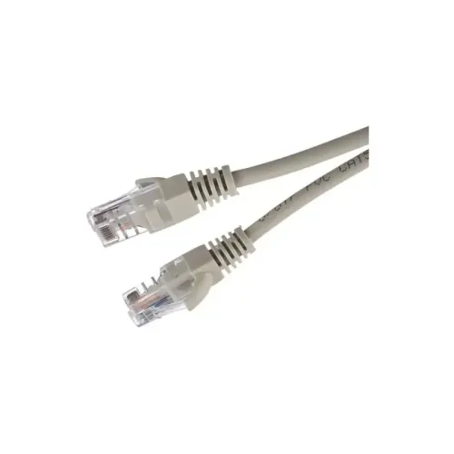 Патч-корд GoPower RJ-45 (m)-RJ-45 (m) 10.0м кат.5е ПВХ 26AWG серый в пакете (1/25)