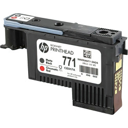 Печатающая головка/ HP 771 Matte Black/Chromatic Red Designjet Printhead