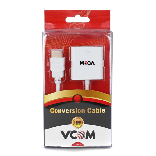 Кабель-переходник/ Кабель-переходник HDMI(M) ---> VGA(F)  VCOM <CG558>