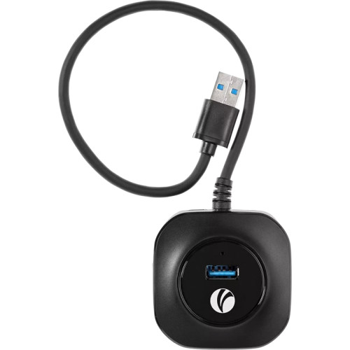 Кабель-концентратор/ Кабель-концентратор USB3.0----4 USB3.0 +microUSB 0.3m VCOM (DH307)