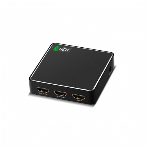 Greenconnect Разветвитель v2.0 HDMI 1 на 2 выхода, 4Kx2K 60Hz HDR 4:4:4 Greenconnect серия Greenline GCR-GL-vA03P