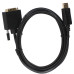 Кабель-переходник/ Кабель-переходник DisplayPort M ---> DVI M  1,8м VCOM <CG606-1.8M>