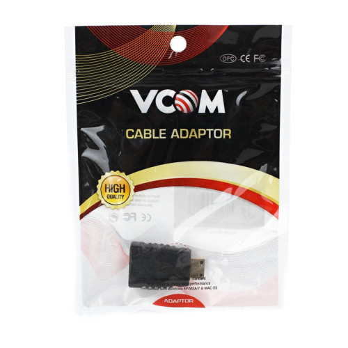 Переходник/ Переходник HDMI (F) <--> HDMI (F) прямой, VCOM <CA313>