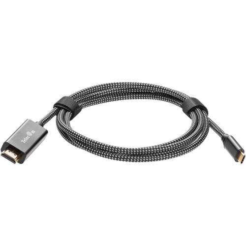 Кабель-адаптер/ Кабель-адаптер USB Type-Cm --> HDMI(m) 4K@120Hz 8K@30Hz, 1.8m Telecom <TCC015M-1.8M>