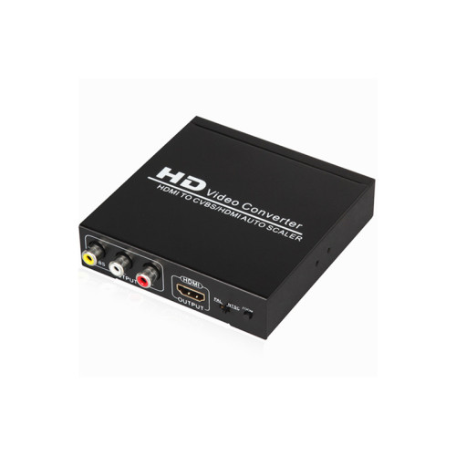 Конвертер HDMI -> CVBS, HDMI Greenline, 1080P, PAL/NTSC, AV RCA тюльпаны, GL-v132