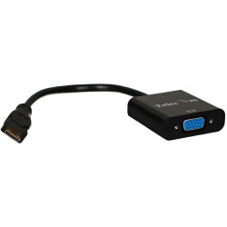 Кабель-переходник/ Кабель-переходник Mini HDMI M => VGA F 0.15m Telecom (TA592)