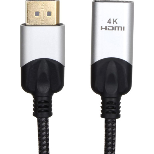 Адаптер/ Адаптер DisplayPort(M) ---> HDMI(F) 0.15m 4K@60Hz VCOM <CG621M-0.15>