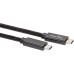 Кабель/ Кабель USB 3.1 Type Cm -- Cm  IC 5А 20Gbs длина 2M, Telecom <TC420B-2M> черный