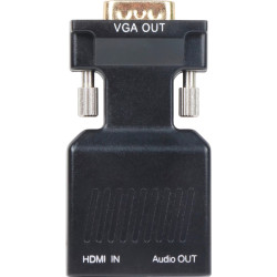 Переходник/ Переходник HDMI(F) --> VGA(M)+audio,1080*60Hz, VCOM <CA336A>