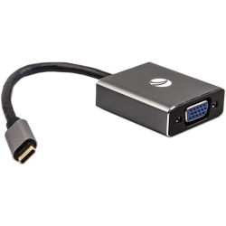 Aдаптер/ Aдаптер USB 3.1 Type-Cm --> VGA(f) 1080@60Hz, Aluminum Shell, VCOM <CU421T>