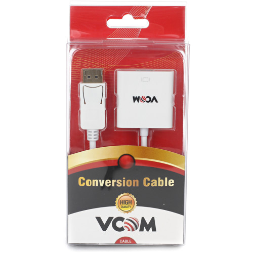 Кабель-переходник/ Кабель-переходник DisplayPort(M) ---> HDMI(F) 0.1m VCOM <CG553>