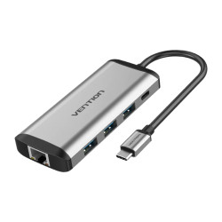 Мультифункциональный хаб Vention USB Type C 9 в 1