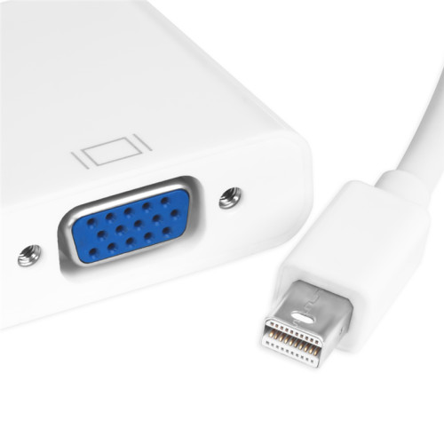 Greenconnect Адаптер-переходник Apple mini DisplayPort 20M > VGA 15F, GCR-MDP2VGA