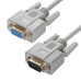 Greenconnect Удлинитель  0.5m  RS-232/RS-232 9M/9F Premium GCR-DB9CM2F-0.5m, серый 30 AWG