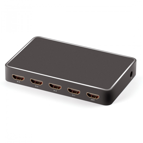 Greenconnect Переключатель HDMI V2.0 +USB Charge 5 к 1 серия Greenline