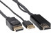 Кабель-переходник/ Кабель-переходник HDMI(M) +USB---> DP(M)  4K*60Hz 1.8M, VCOM <CG599AC-1.8M>